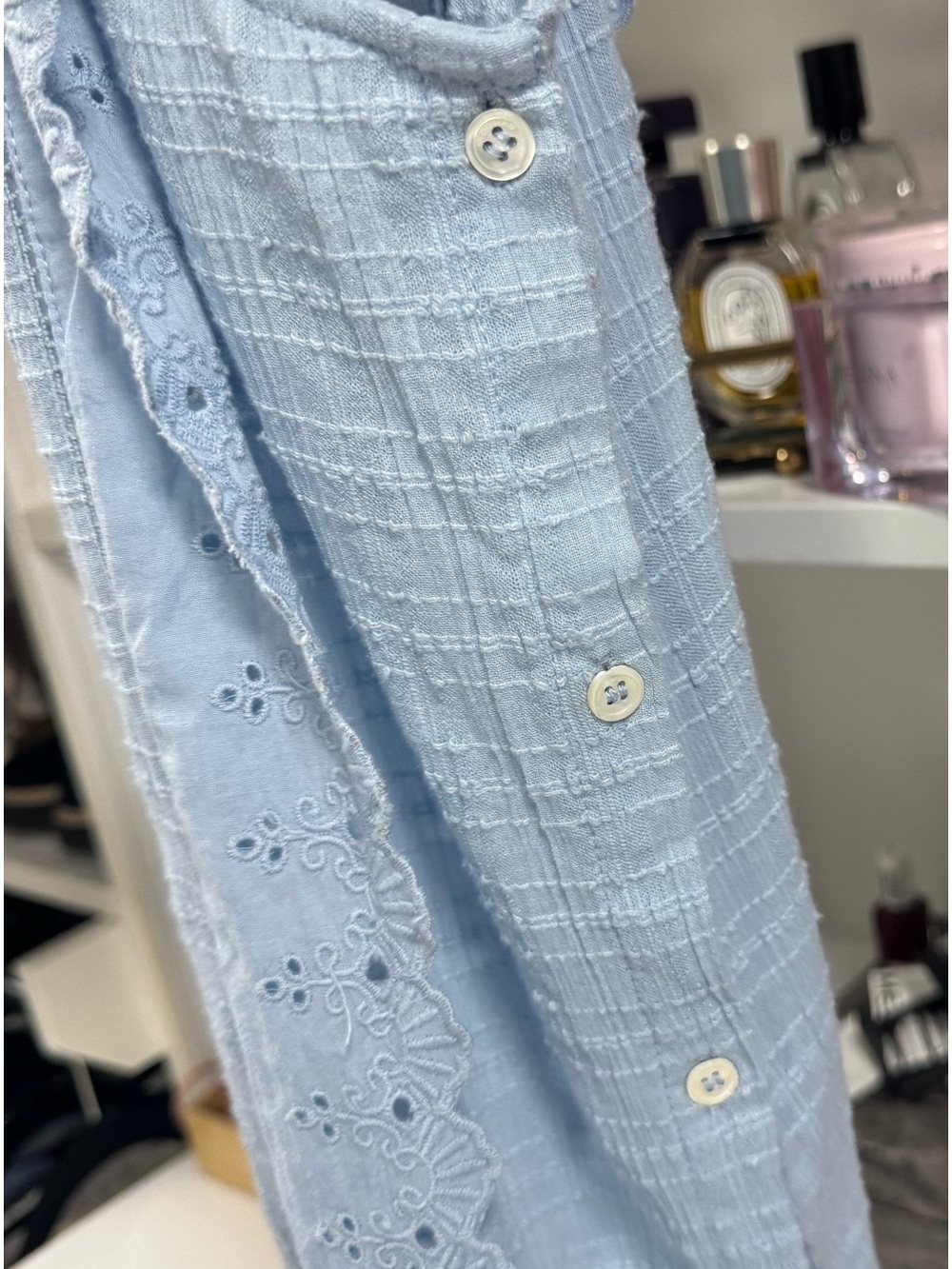 NWT Indi & Cold made in Spain Embroidered Cotton Top Size L | Retail $168 - Picture 5 of 7